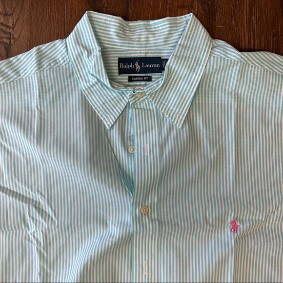 Ralph Lauren long sleeve button down SZ 2XB - Picture 2 of 3